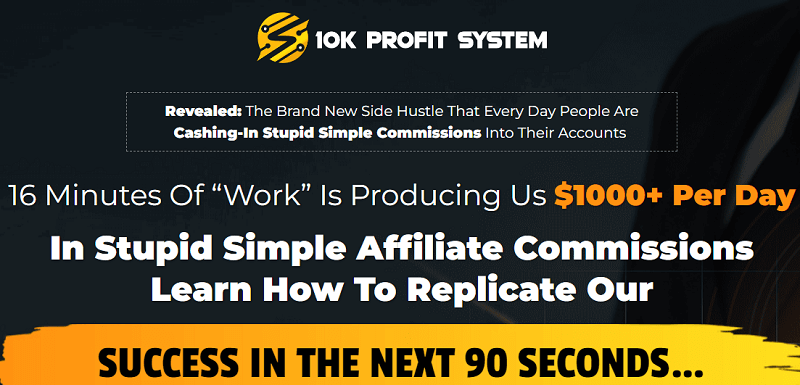10K Profit System OTO